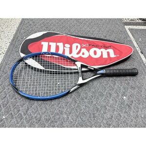 Wilson K FACTOR K Four 105 Sq Inch Tennis Racquet 4 3/8 & Cover VERY NICE! EUC!